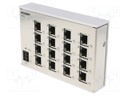 Industrial module: switch Ethernet; unmanaged; 24VDC; RJ45; IP20