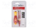 Kit: screwdrivers; Pcs: 4; dynamometric,insulated; 1kVAC