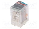 Relay: electromagnetic; 3PDT; Ucoil: 24VDC; 10A; max.250VAC