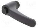 Lever; adjustable; Thread len: 20mm; Lever length: 78mm; -30÷130°C