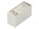 Relay: electromagnetic; SPST-NO; Ucoil: 12VDC; 16A/250VAC; IP40