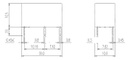 Relay: electromagnetic; SPST-NO; Ucoil: 12VDC; 8A; 8A/250VAC; PCB