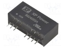 Converter: DC/DC; 2W; Uin: 9÷36V; 5VDC; Iout: 400mA; SIP; 6.5g; 250kHz