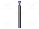 Push rod; Ø: 6mm; screw-in; L: 60mm; Thread: M4x10