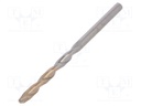 Drill bit; for concrete; Ø: 5mm; L: 85mm; metal; cemented carbide