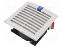 Fan: AC; fan tray; 115VAC; 66m3/h; 49dBA; IP54; Colour: white