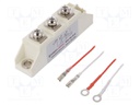 Module; double series; 1.6kV; 106A; Ufmax: 1.7V; Ifsm: 2.25kA; screw