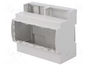 Enclosure: for DIN rail mounting; Y: 90.5mm; X: 106.3mm; Z: 53mm