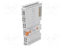 Industrial module: digital input; 24VDC; -25÷60°C; IP20; IN: 8