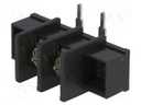 PCB terminal block; angled 90°; 9.5mm; ways: 2; 4mm2; 22AWG÷12AWG