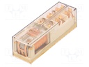 Relay: electromagnetic; NC x3 + NO x3; Ucoil: 5VDC; 6A/250VAC