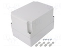 Enclosure: multipurpose; X: 120mm; Y: 175mm; Z: 120mm; MPC; IP66,IP67