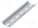 DIN rail; steel sheet; W: 35mm; L: 137mm; RITTAL-1500510