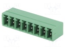 Pluggable terminal block; 3.81mm; ways: 8; straight; socket; male