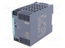 Power supply: switched-mode; for DIN rail; 78W; 12VDC; 6.5A; IP20