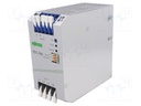 Power supply: switched-mode; 24VDC; 12.5A; Mounting: DIN