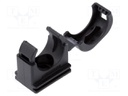 Bracket; ØBraid : 17mm; polyamide 6; PMAFLEX; -40÷105°C