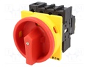 Switch: main cam switch; Stabl.pos: 2; 25A; OFF-ON; Poles: 3+N; 13kW