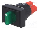 Switch: rotary; Pos: 2; SPST-NO + SPST-NC; 3A/220VAC; 2A/24VDC