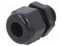 Cable gland; PG9; IP68; Mat: polyamide; black; Man.series: HSK-KE