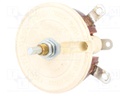 Potentiometer: shaft; single turn; 1kΩ; 100W; 6.35mm; wirewound