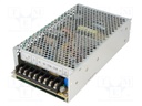 Power supply: switched-mode; modular; 153W; 12VDC; 199x110x50mm