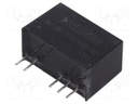 Converter: DC/DC; 1W; Uin: 4.5÷5.5V; Uout: 15VDC; Uout2: -15VDC; SIP7