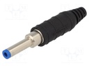 Plug; DC supply; female; for cable; soldering; 11A; 3.2÷3.8mm