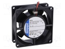 Fan: DC; axial; 80x80x32mm; 54m3/h; 36dBA; ball bearing; 3300rpm