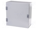Enclosure: wall mounting; X: 400mm; Y: 400mm; Z: 200mm; orion+; steel