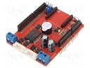 Module: stepper motor controller; L298P; module; Uin log: 5V