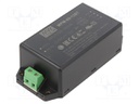 Power supply: switched-mode; modular; 65W; 12VDC; 109x52x33.5mm