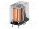 Relay: electromagnetic; DPDT; Ucoil: 24VDC; 5A; miniature; 890Ω