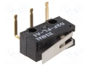 Microswitch SNAP ACTION; with lever; SPDT; 3A/125VAC; 2A/30VDC