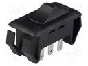 Switch: slide; Pos: 2; DPDT; 15A/125VAC; ON-OFF; No.of term: 6