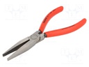 Pliers; flat,elongated; 160mm; Conform to: DIN/ISO 5745