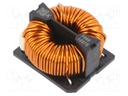 Inductor: wire with current compensation; THT; 14.2mH; 27.4mΩ