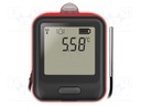 Data logger; temperature; ±0,2°C; Interface: USB; Resol: 0.01°C