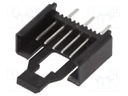 Wire-board; socket; male; Minimodul; 2.5mm; PIN: 6; THT; on PCBs; 5A