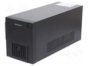 Power supply: UPS; 370x135x165mm; 900W; 1.5kVA; 10.5kg; 9Ah; f: 50Hz