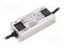 Power supply: switched-mode; LED; 96W; 12VDC; 8000mA; 100÷305VAC