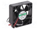 Fan: DC; axial; 5VDC; 35x35x10mm; 10.99m3/h; 21.8dBA; Vapo; 7500rpm