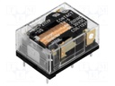 Relay: electromagnetic; SPST-NO + SPST-NC; Ucoil: 12VDC; 8A/30VDC