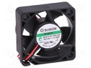 Fan: DC; axial; 12VDC; 30x30x10mm; 7.77m3/h; 20dBA; Vapo; 8600rpm