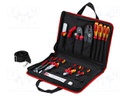 Kit: general purpose; Pcs: 14; Application: for electricians; case