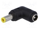 Adapter; Out: 5,5/2,5; Plug: right angle; Input: 5,5/2,1; 7A