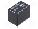 Relay: electromagnetic; SPDT; Ucoil: 12VDC; Icontacts max: 1.25A