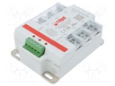 Relay: solid state; Ucntrl: 90÷280VAC; 40A; 24÷530VAC; 3-phase