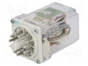 Relay: electromagnetic; 3PDT; 10A/250VAC; 10A/24VDC; max.440VAC