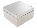 Enclosure: multipurpose; X: 150mm; Y: 150mm; Z: 81mm; natural; IP66